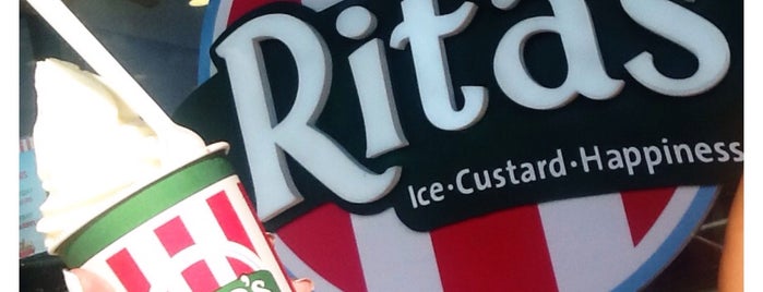 Rita's is one of UP Town Center Food Spots.