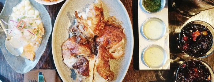Limón Peruvian Rotisserie is one of The Best Bets for Group Dining in SF.