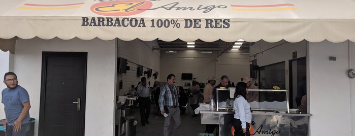 Tacos El Amigo is one of 🤠.