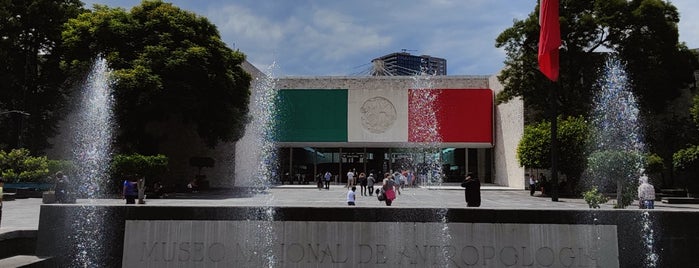Fuente del Museo de Antropología is one of Mexiko-Stadt / Mexiko.