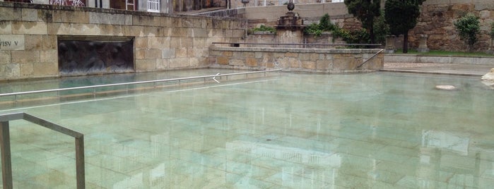 Piscina termal As Burgas is one of Galicia: Ourense.