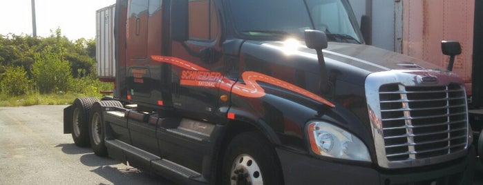 Schneider National Intermodal is one of Truck Deliveries.