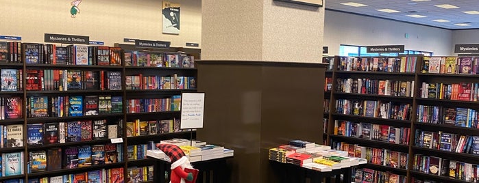 Barnes & Noble is one of shops.