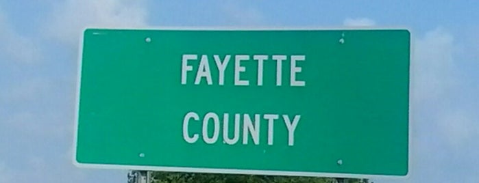 Fayette County is one of Frequent Stops.