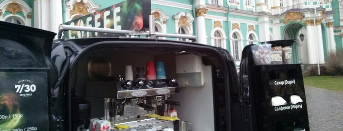 7/30 coffee-mobile is one of Irina✨'ın Beğendiği Mekanlar.