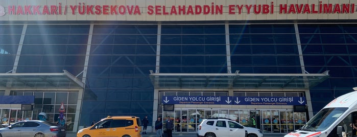 Hakkâri Yüksekova Selahaddin Eyyubi Havalimanı (YKO) is one of Havalimanları.