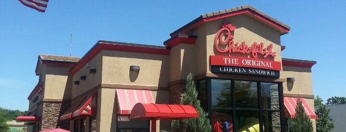 Chick-fil-A is one of Dave : понравившиеся места.