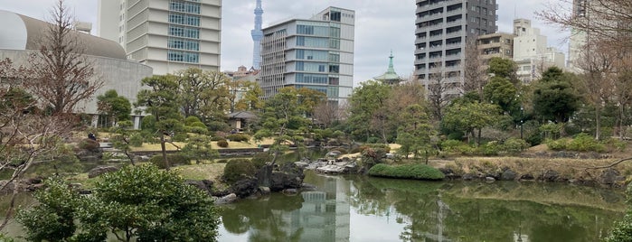 旧安田庭園 is one of 近代建築・庭園.