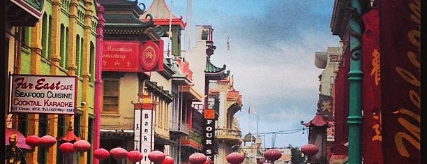 Chinatown is one of San Francisco Favorites.