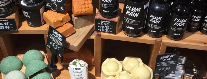 Lush is one of places to go.