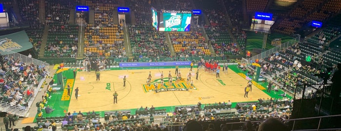 EagleBank Arena is one of Atlantic 10 Conference Basketball Venues.