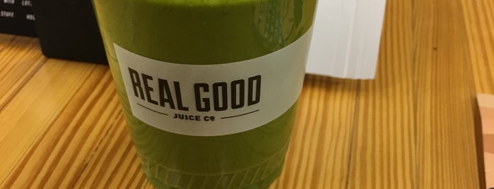 Real Good Juice Co. is one of The 15 Best Places for Matcha in Chicago.