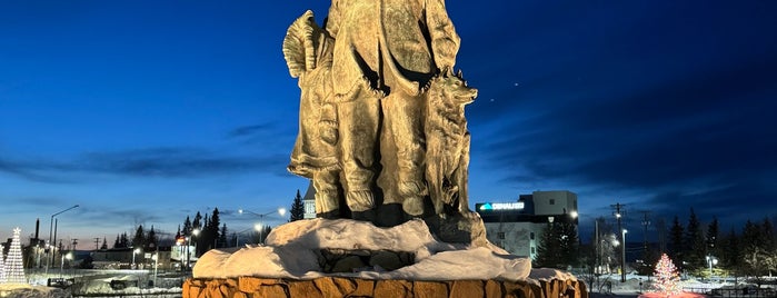 Chena River Eskimo Statue is one of alaska.