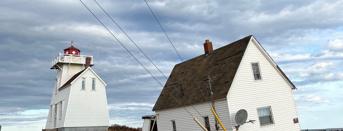 North Rustico Lighthouse is one of Nova scotia 2015.