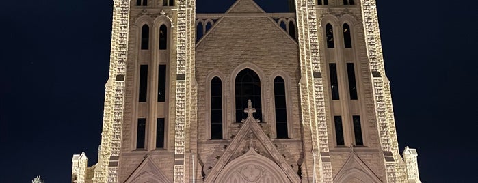 Grace Episcopal Cathedral is one of First Friday ArtWalk.