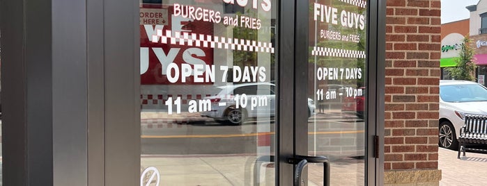 Five Guys is one of maple grove dining.