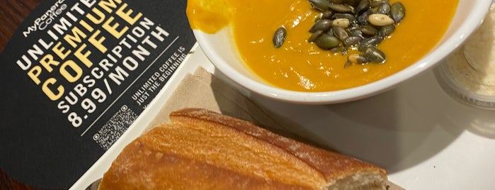 Panera Bread is one of Justinさんのお気に入りスポット.