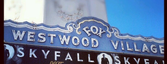 Fox Westwood Theater is one of Los Angeles.