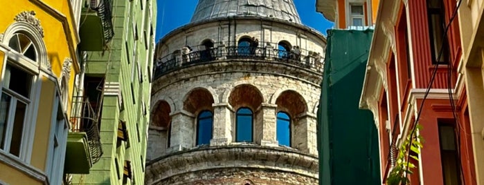 Galata Tower is one of Istanbul.