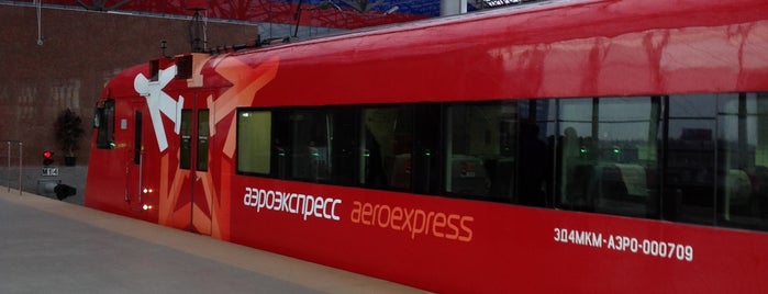 Aeroexpress Terminal at SVO Airport is one of Airport Rail Links.