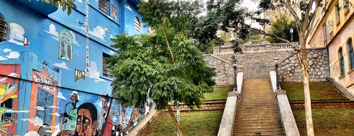 Escadaria do Bixiga is one of 가 보고싶다.