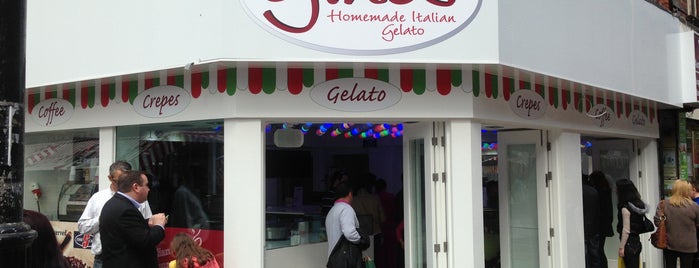 Gino's Gelato is one of Tempat yang Disukai Gabriel.