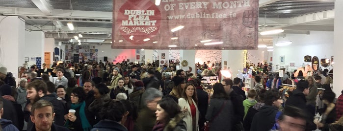 Dublin Flea Block T Christmas Market is one of Dublinical.