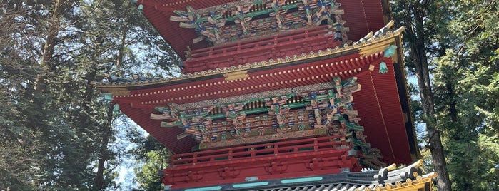 Five-Storied Pagoda is one of 日光山内.