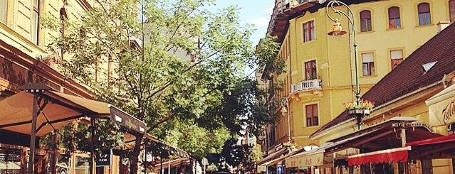 Ráday utca is one of Budapest.