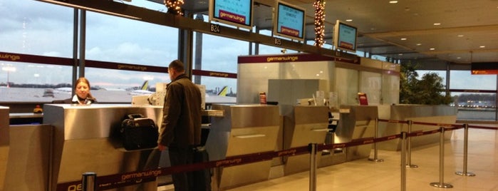 Eurowings Check-in is one of Tempat yang Disimpan Hakan.