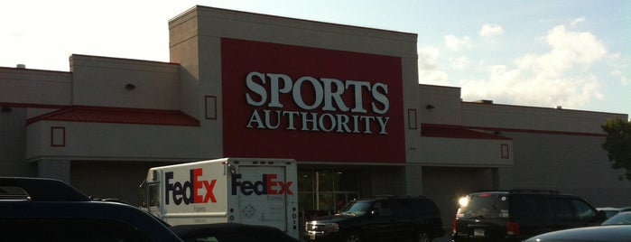Sports Authority is one of SHOPPING.
