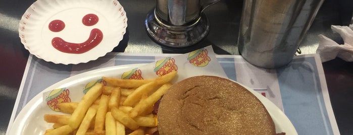 Johnny Rockets is one of Vegetarianos SP.