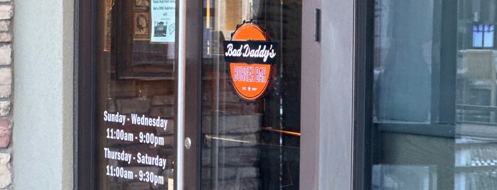 Bad Daddy's Burger Bar is one of Denver.
