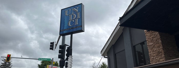 Undici Ristorante is one of 2018/2019 Denver Dining Out Passbook.