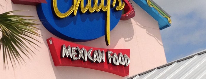 Chuy's Tex-Mex is one of home spots.