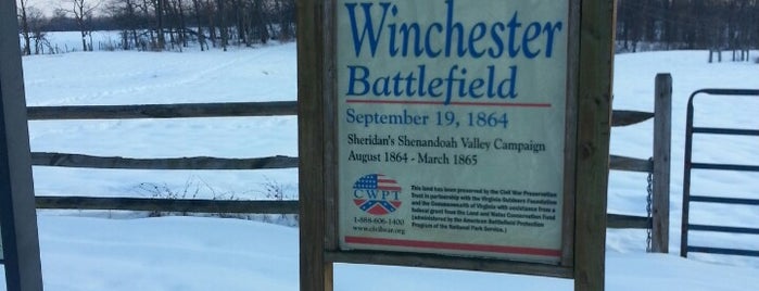 3rd Winchester Battlefield is one of Lugares favoritos de Richard.