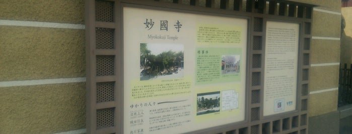 妙国寺（妙國寺） is one of 日蓮宗の祖山・霊跡・由緒寺院.