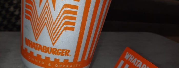 Whataburger is one of places that I've been to.