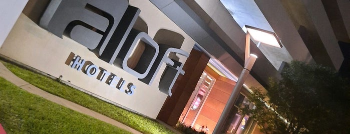 Aloft Houston by the Galleria is one of Foursquare Family Friends | Foursquare First Find©.