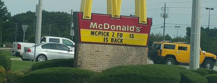 McDonald's is one of Places.