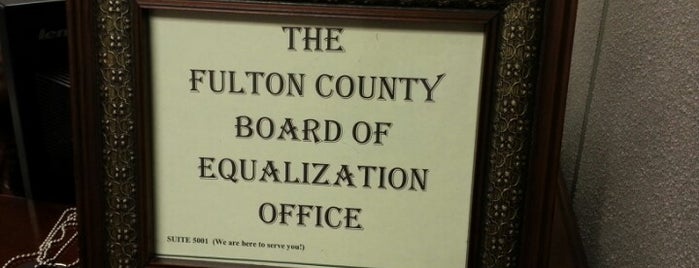 Fulton County Board of Equalization Office is one of Tempat yang Disukai Andrea.