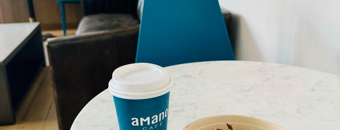 Amano Café is one of NY.