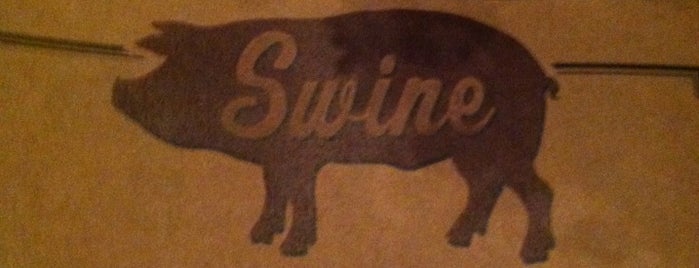 Swine Southern Table & Bar is one of Restaurants - Favorites.