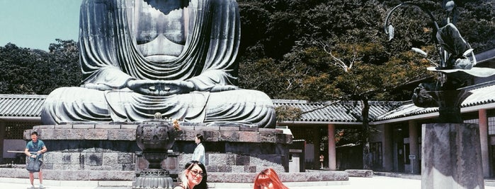 Great Buddha of Kamakura is one of Tempat yang Disukai Cynthia.