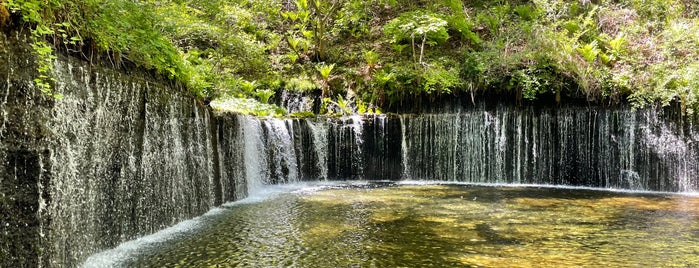 Shiraito Falls is one of 軽井沢.