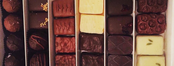 Van Velze's chocolaterie is one of Chocolate Amsterdam.