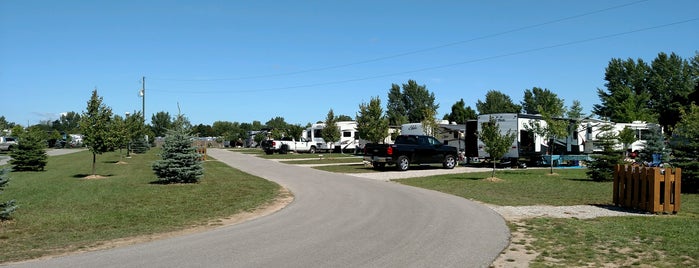 Holiday Park Campground is one of Lieux qui ont plu à Dick.