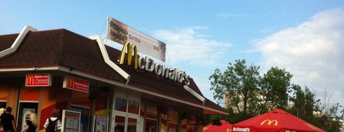 McDonald's is one of Orte, die Stanisław gefallen.