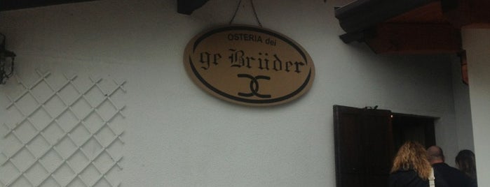Osteria Dei Bruder is one of Locais curtidos por Gi@n C..