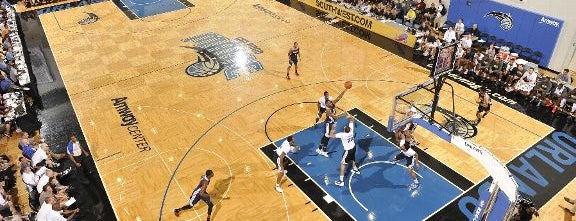 Orlando Magic Practice Court is one of Lieux sauvegardés par Lucia.